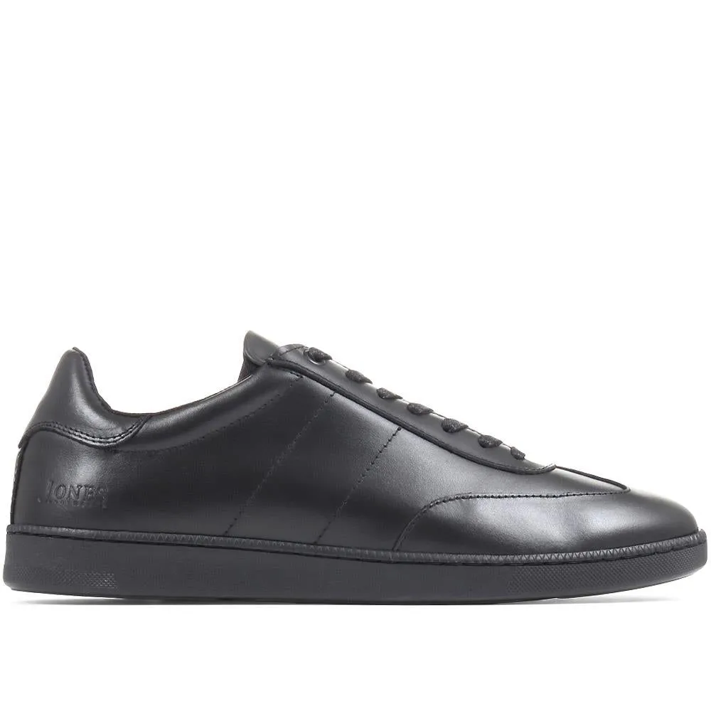 Shrewsbury Leather Lace-Up Trainers - SHREWSBURY / 322 597