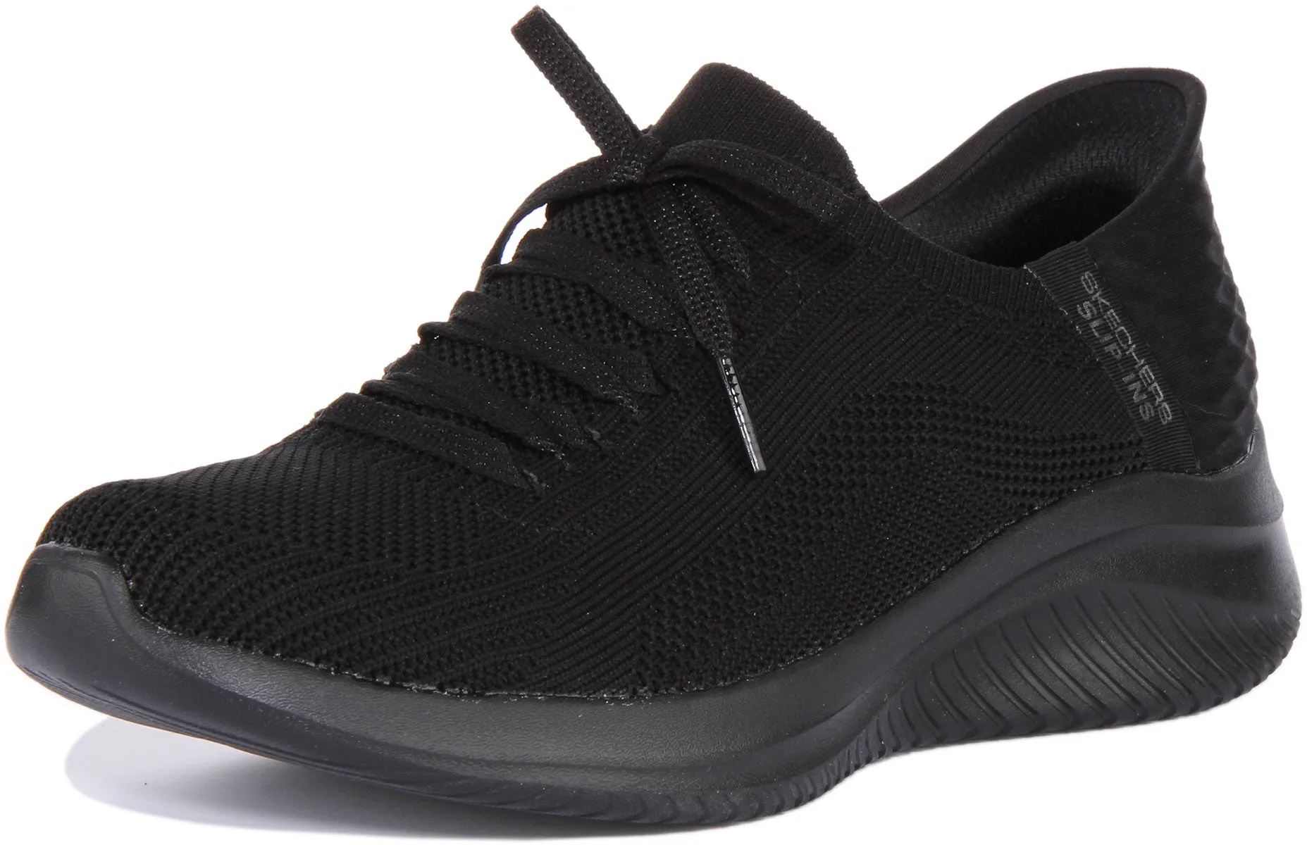 Skechers Ultra Flex 3.0 In All Black For Women