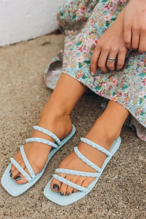 Skyler Studded Sandal - Blue