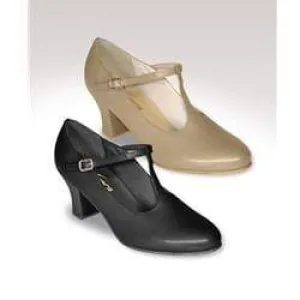 So Danca Leather T-Strap Dance Shoe