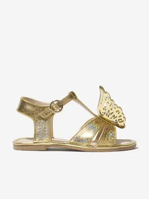 Sophia Webster Girls Celeste Sandals in Gold