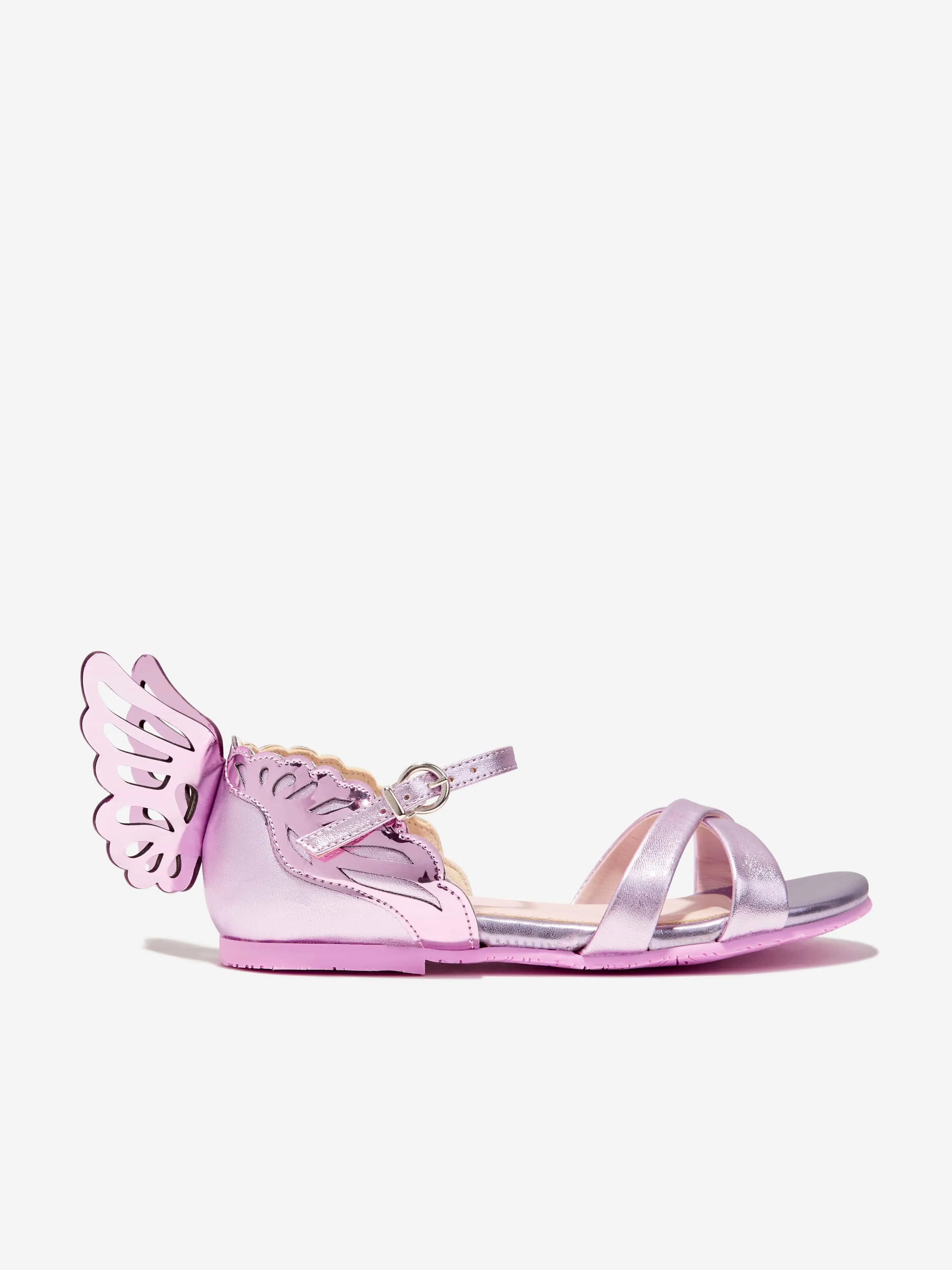 Sophia Webster Girls Heavenly Sandals in Pink