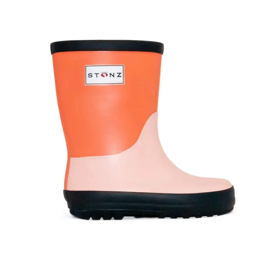 Stonz Rain Boots - Blue/Ivory