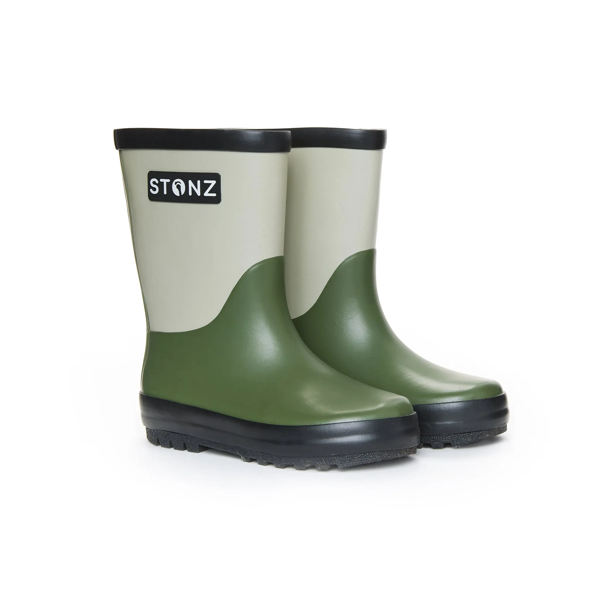 Stonz Rain Boots - Blue/Ivory