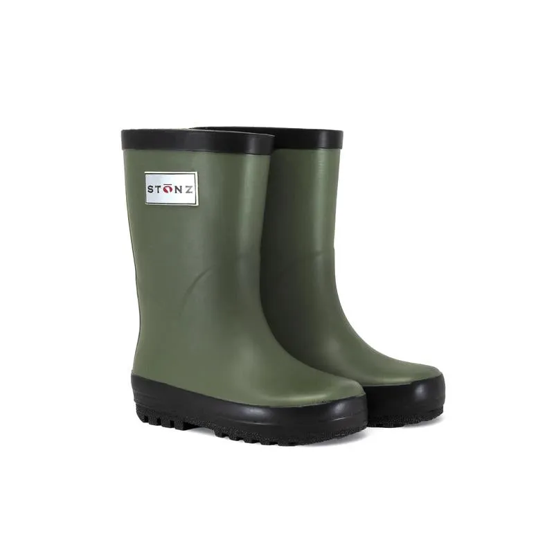 Stonz Rain Boots - Blue/Ivory