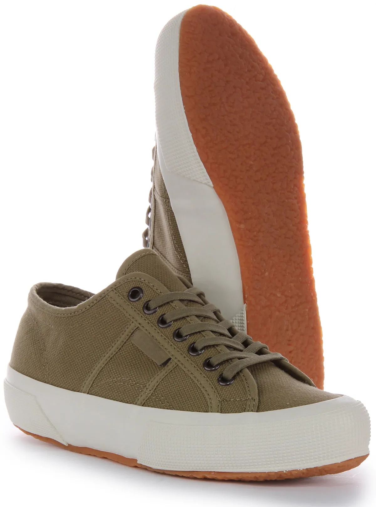 Superga 2706 Og In Olive Green For Unisex