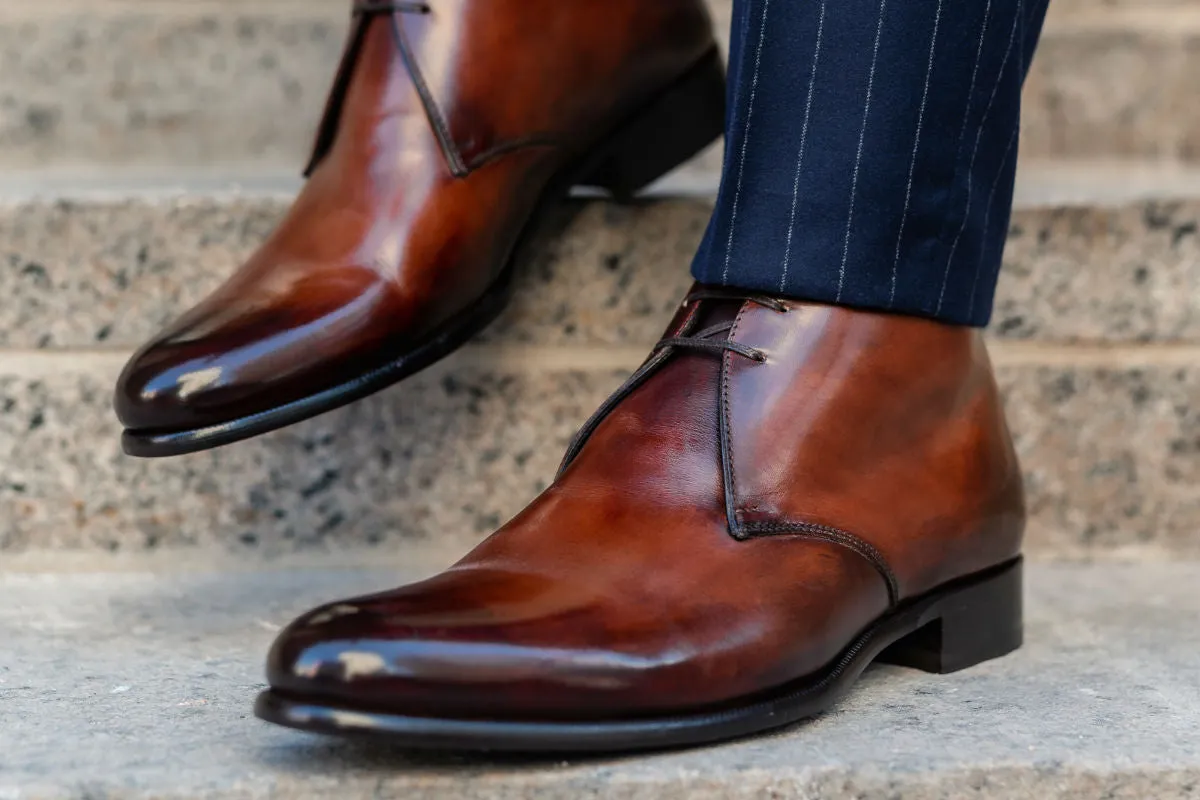 The Newman Chukka Boot - Brown