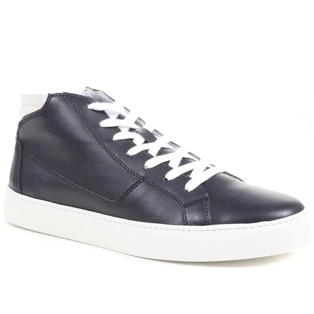 Thorpe Apple Leather High Tops - THORPE / 323 948