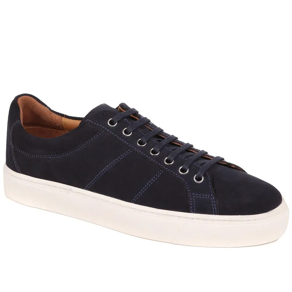 Tyne Vibram Leather Trainers - TYNE / 323 410