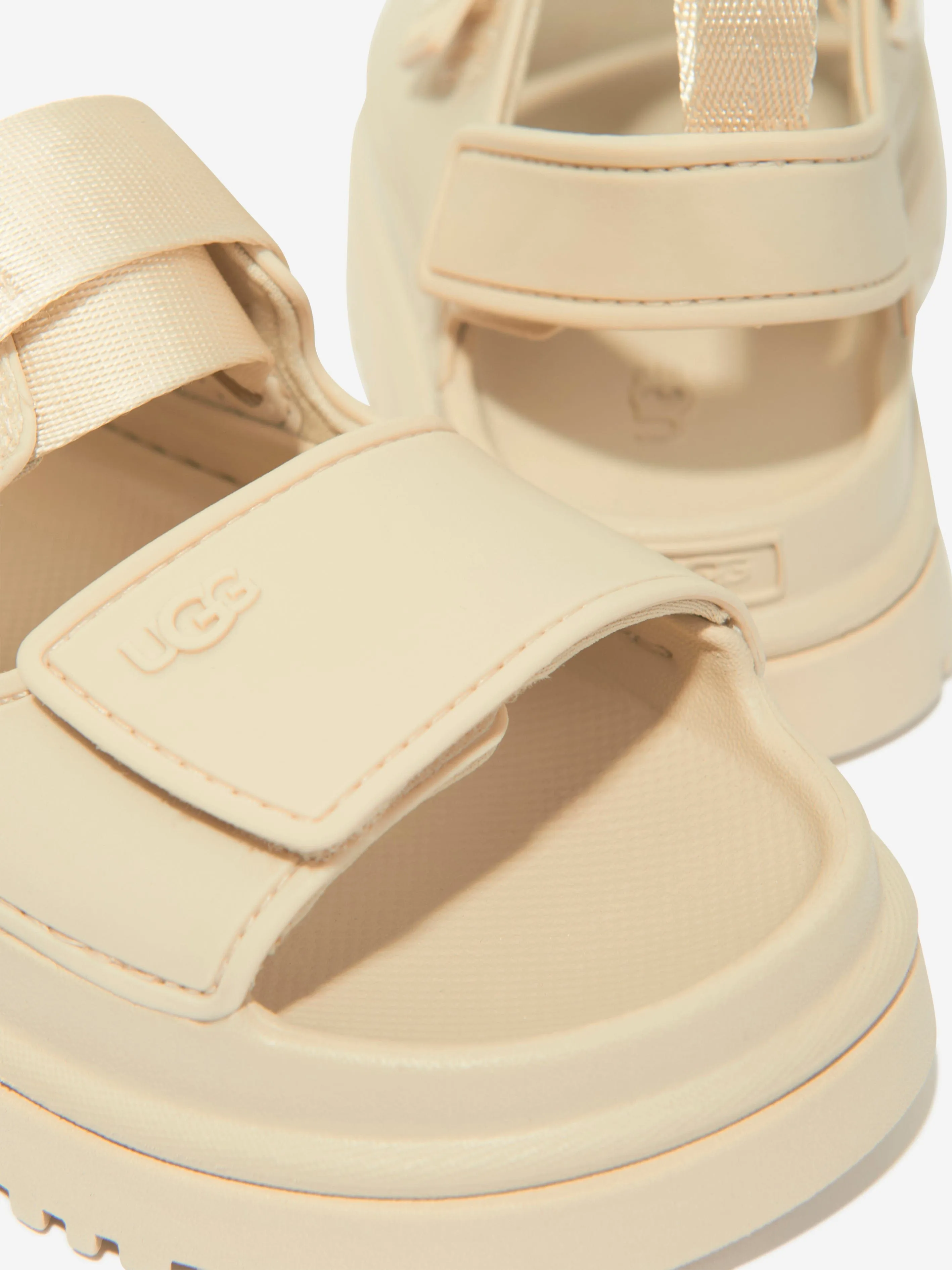 UGG Kids Goldenglow Sandals in Cream