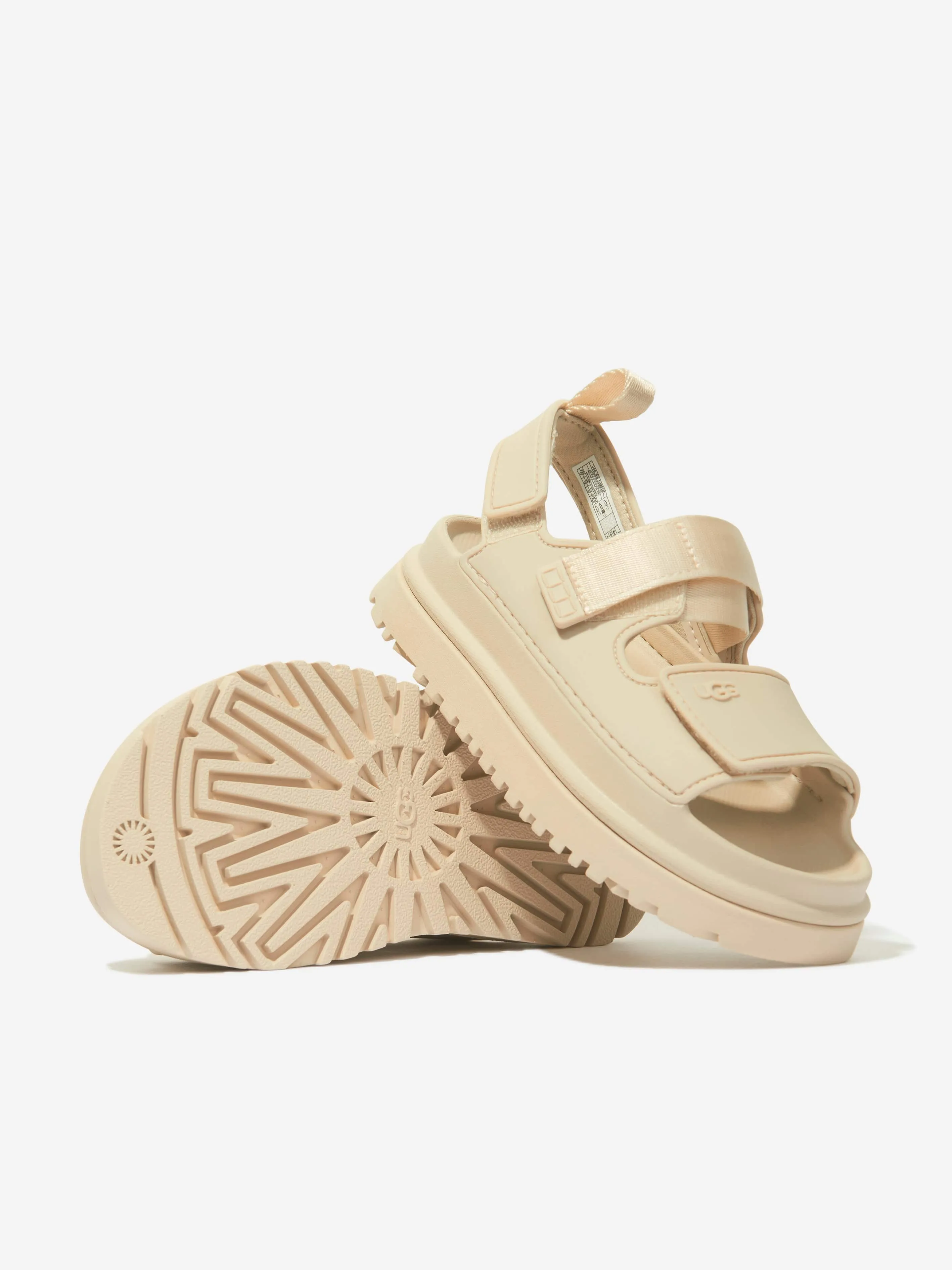 UGG Kids Goldenglow Sandals in Cream