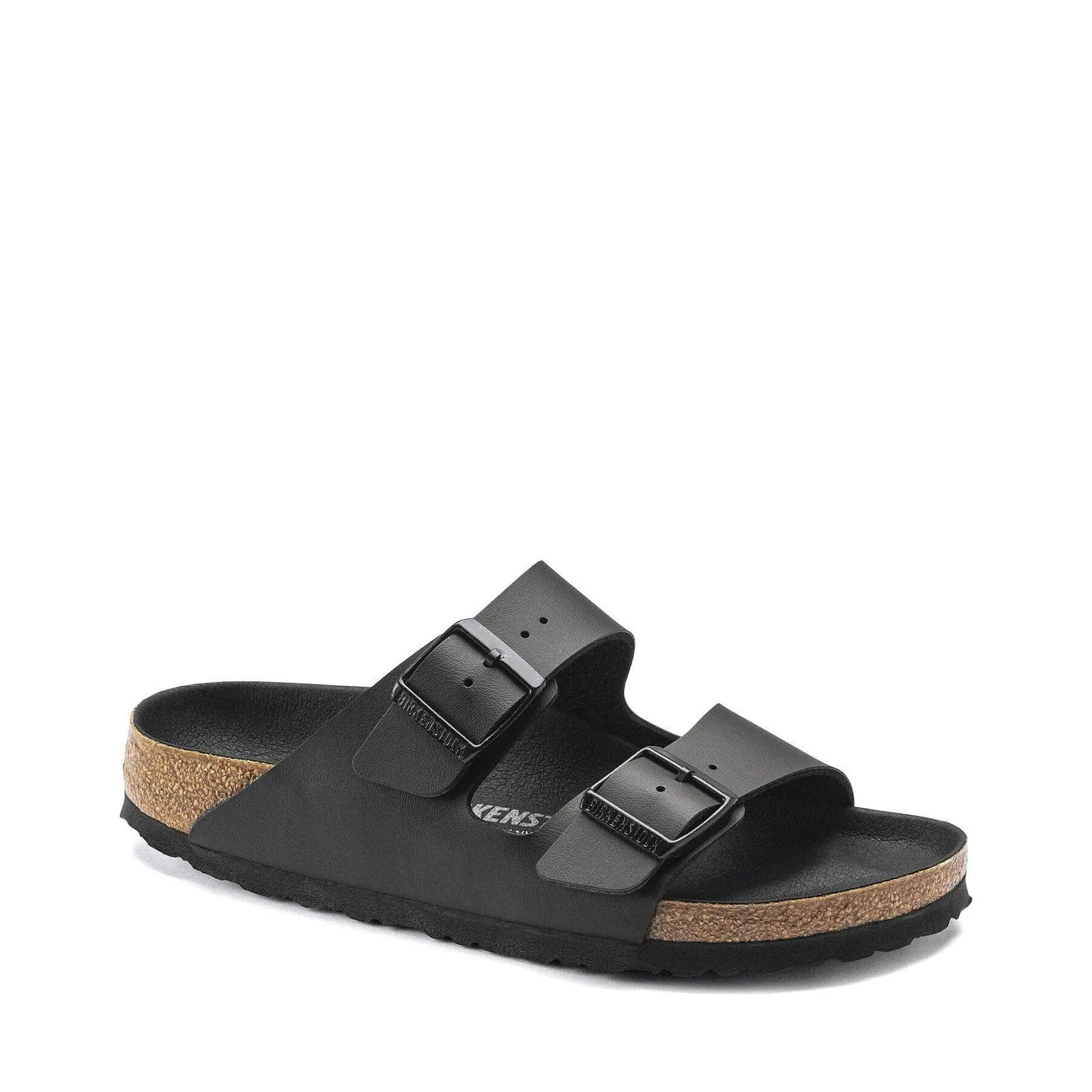 Unisex Birkenstock ARIZONA Slide Sandals 1019098 BLACK BIRKO FLOR