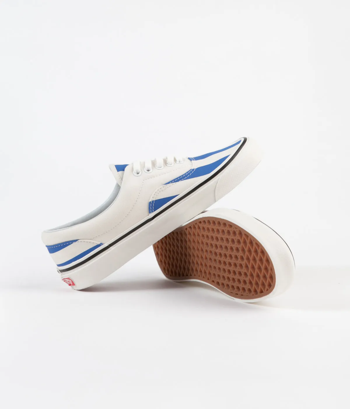 Vans Era 95 DX Anaheim Factory Shoes - OG White / OG Blue / Big Stripes