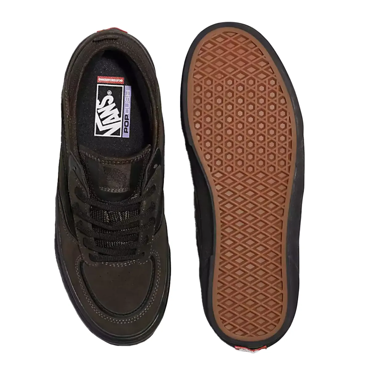 Vans Skate Rowley Shoe - Chocolate/Black