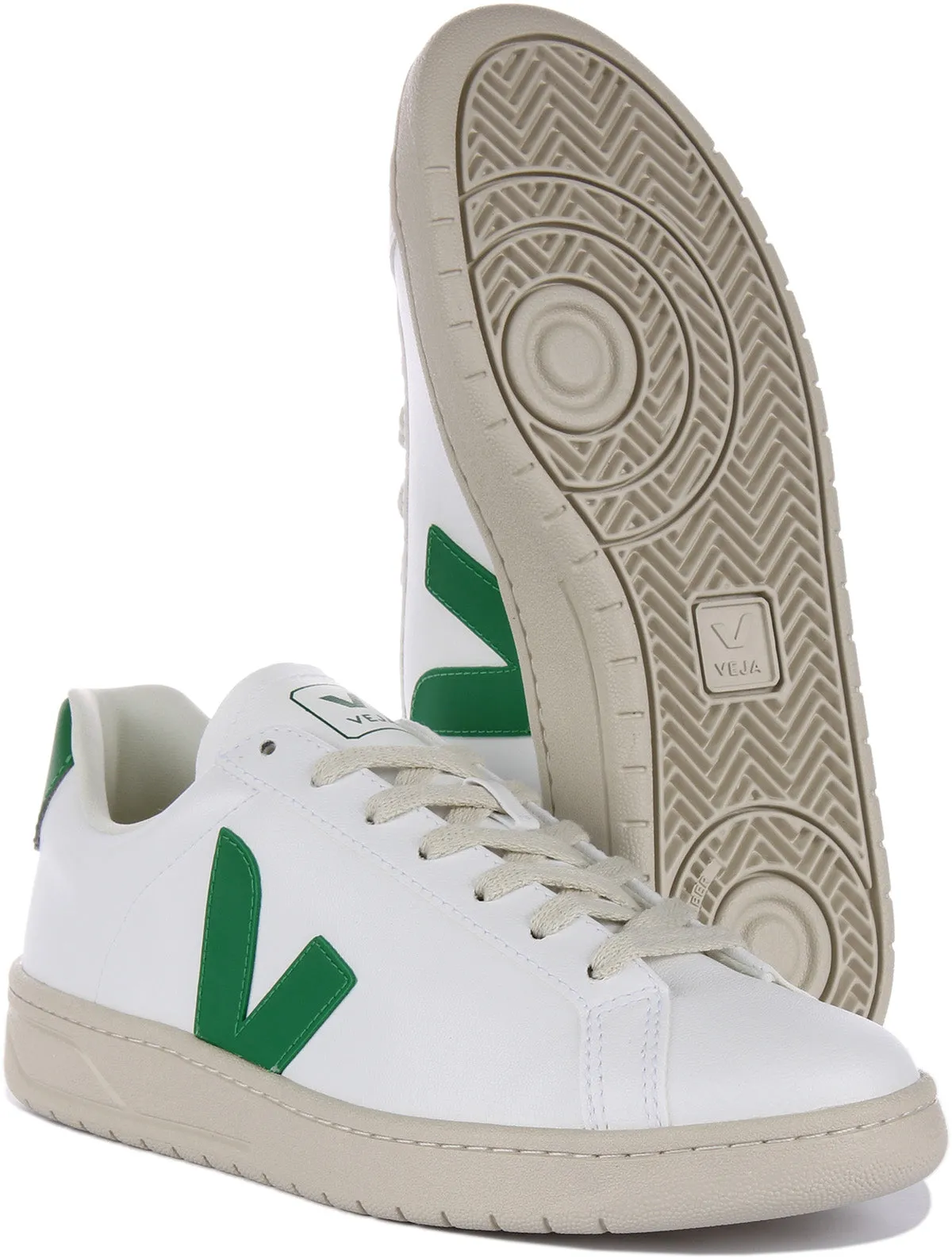 Veja Urca Cwl In White Green For Women