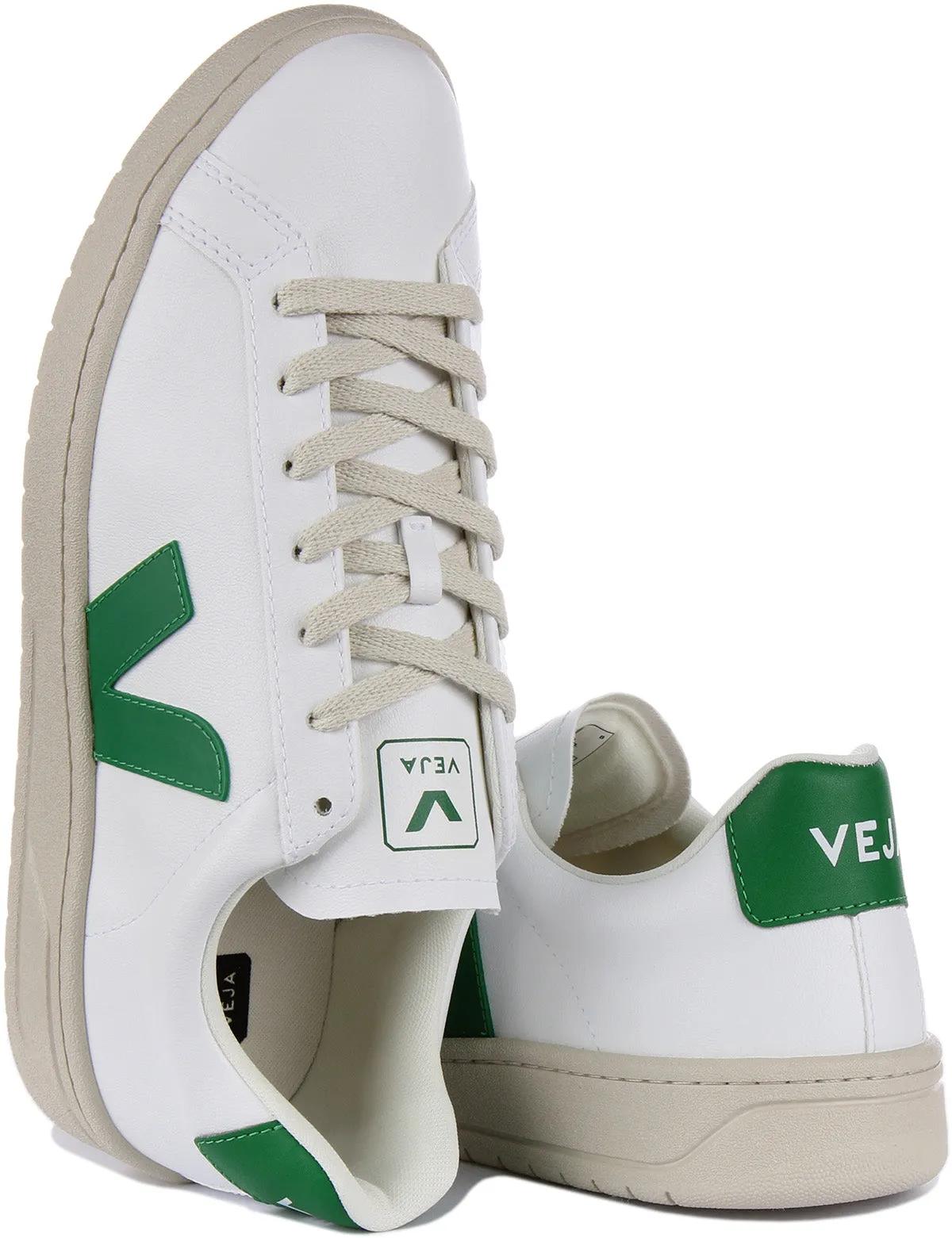 Veja Urca Cwl In White Green For Women