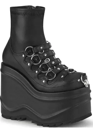 WAVE-110 [Black] | PLATFORM BOOTS [PREORDER]