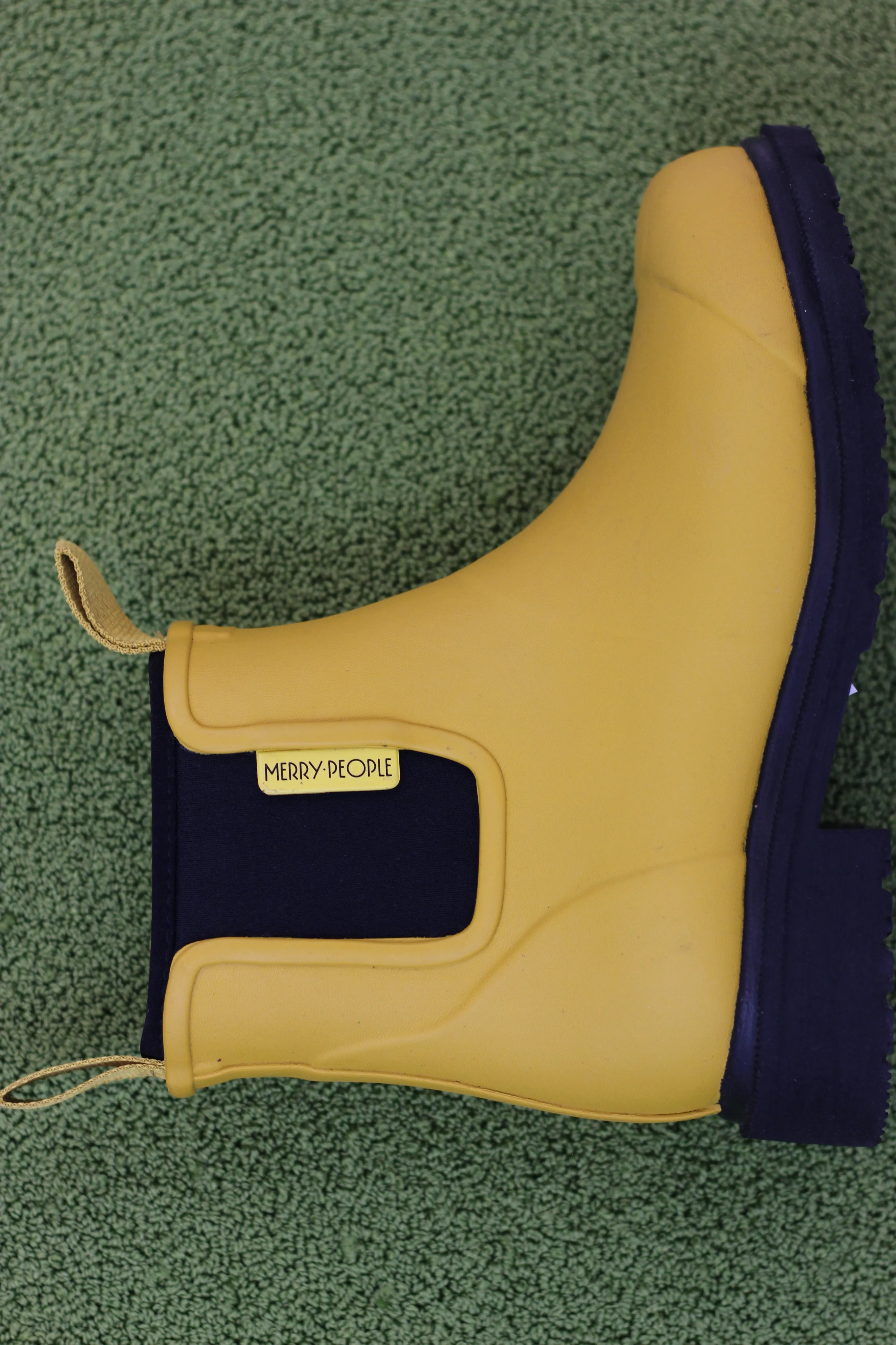 Womens Bobbi Rain Boot - Yellow/Mustard Rubber/Neoprene