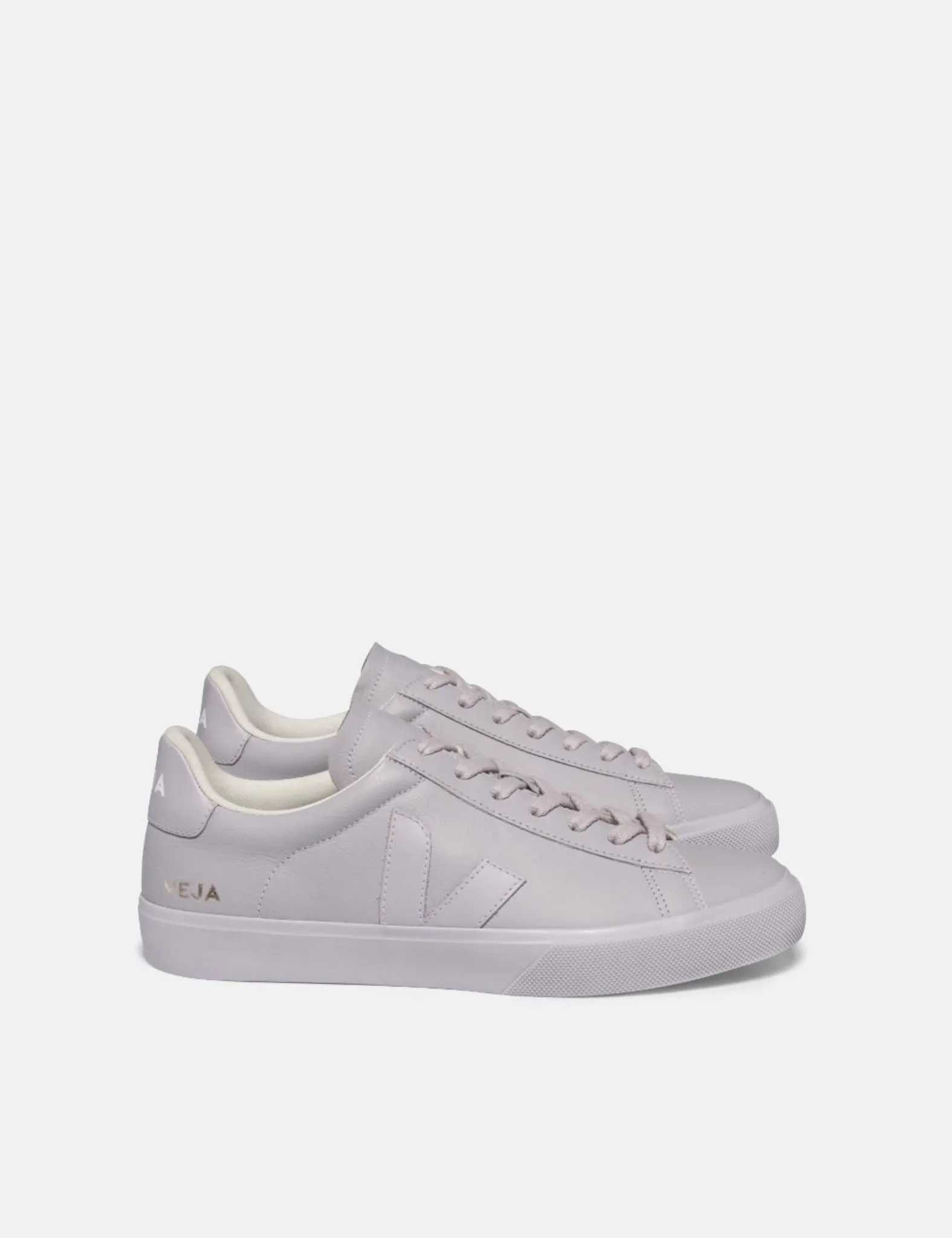 Womens Veja Campo Trainers (CF Leather) - Full Parme